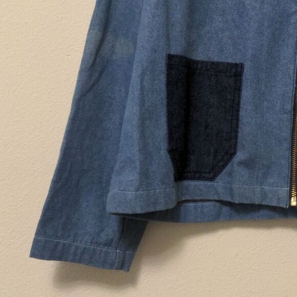 Lykke Wullf Two Toned Zip Up Ranch Jacket - Picture 3 of 9